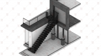 Kavkacı Evi Merdiveni